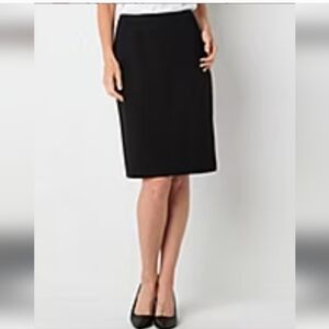 Alex Marie Classic Black Pencil Skirt